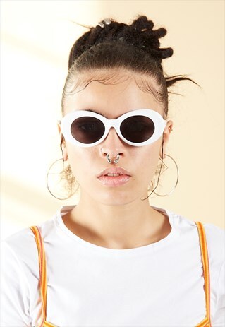 OVAL FRAME SUNGLASSES