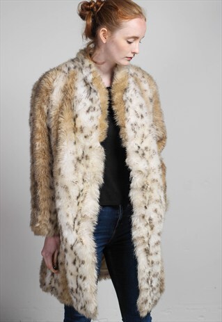VINTAGE FAUX FUR JACKET