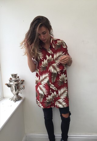 CRAZY PATTERN OVERSIZED RETRO VINTAGE UNISEX FESTIVAL SHIRT