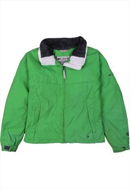 Columbia 90's Waterproof Full Zip Up Windbreaker Medium Gree