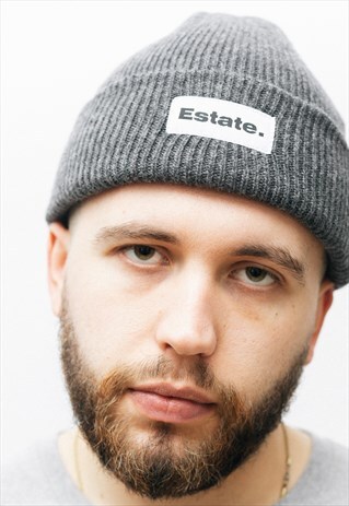 GREY BEANIE