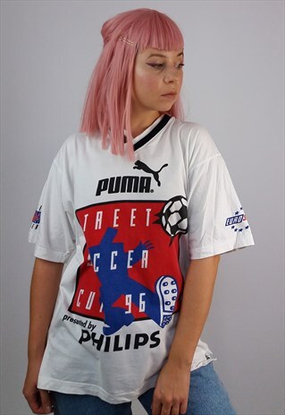 VINTAGE 90'S PUMA FOOTBALL UNISEX T-SHIRT