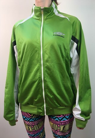 VINTAGE UMBRO SOCCER GERMANY JACKET TENNIS BLUE