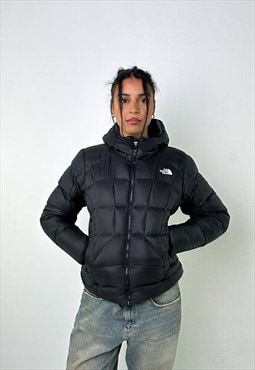 Black 90s The North Face 600 Series Puffer Jacket Coat
