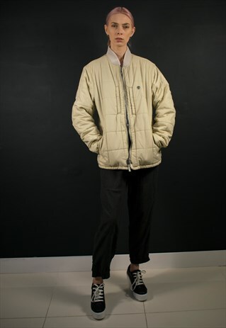 CREAM TIMBERLAND JACKET