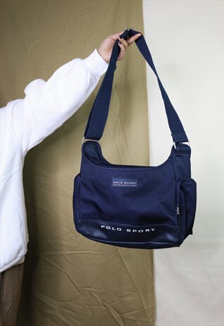 RARE VINTAGE POLO RALPH LAUREN CROSS BODY SIDE BAG