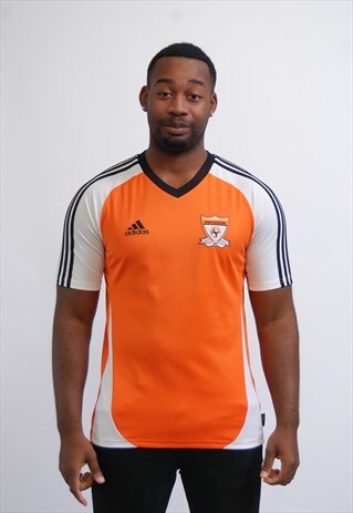 VINTAGE ORANGE ADIDAS AFC WESTMINSTER FOOTBALL SHIRT