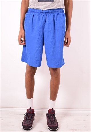 NIKE MENS VINTAGE SHORTS XL BLUE 90S