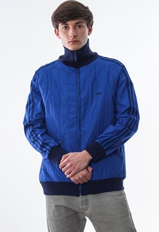 VINTAGE ADIDAS ORIGINALS TRACKSUIT ATP TOUR TENNIS 80S BLUE