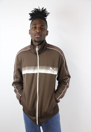 VINTAGE PUMA ZIP-UP SPORTS JACKET