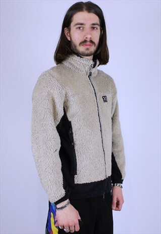 HALGOFS VINTAGE FLEECE FULL ZIP JUMPER RARE