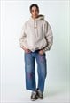 BLUE DENIM 90S BAGGY HIP HOP  CARGO SKATER TROUSERS PANTS