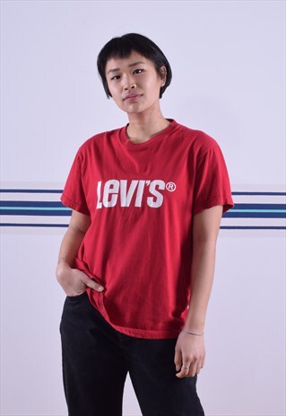 RED LEVI'S T-SHIRT