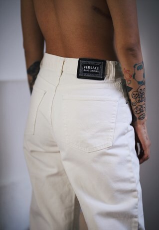 RARE VINTAGE VERSACE HIGH WAIST MOM JEANS