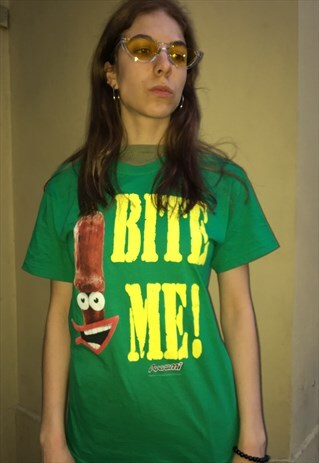 VINTAGE 90' AMAZING UNISEX GREEN COOL T-SHIRT