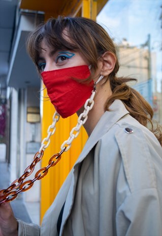 "RACHEL" FACE COVERING CHAIN