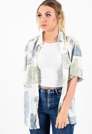 VINTAGE PATTERNED SHIRT S451