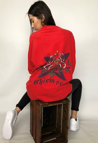 VINTAGE CHIEMSEE OVERSIZED SWEATSHIRT SWEATER TOP SAILING