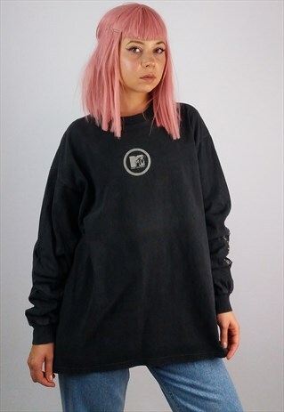 VINTAGE 90'S MTV SWEATSHIRT / JUMPER