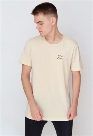 BEIGE ELEPHANT T-SHIRT