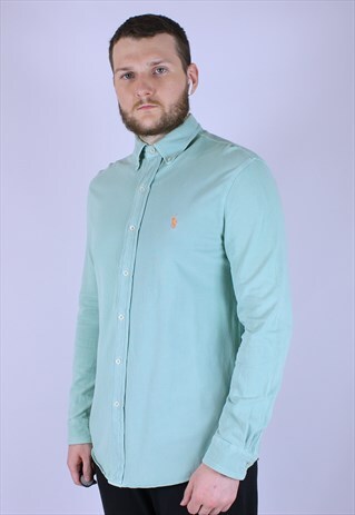 RALPH LAURENT RARE SHIRT MEN FEATHERWEIGHT MESH