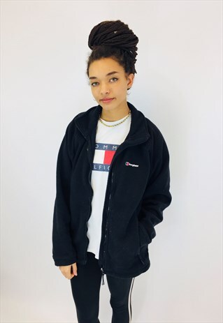 BERGHAUS BLACK THICK FLEECE JACKET