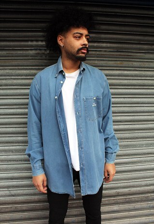 ARMANI JEANS VINTAGE DENIM SHIRT