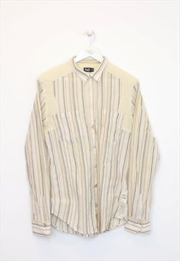 Vintage D&G shirt in beige. Best fits S