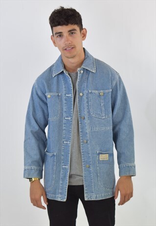 VINTAGE 90S BLUE RALPH LAUREN DENIM JACKET