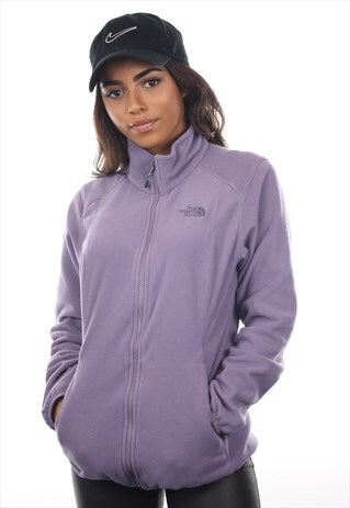 VINTAGE THE NORTH FACE FULL ZIP FLEECE TOP