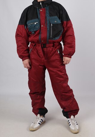 VINTAGE ONNI FULL SKI SUIT SNOW SPORTS TALL M 40" (9ADZ)