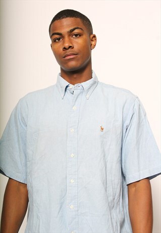 VINTAGE RALPH LAUREN SHORT SLEEVE SHIRT