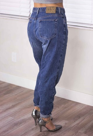 VINTAGE CK CALVIN KLEIN JEANS LOGO 90S X 22.7