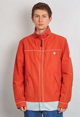 VINTAGE 90'S TIMBERLAND BURNT ORANGE WORKMANS JACKET