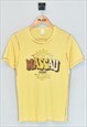 Vintage 1980's Bahamas T-Shirt Yellow XSmall