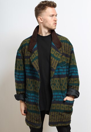 VINTAGE AZTEC INCA JACKET