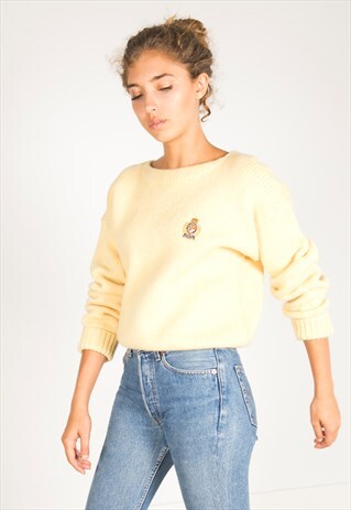 VINTAGE 80S POLO RALPH LAUREN JUMPER / R03488