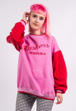 VINTAGE 90'S NEBRASKA HUSKERS SWEATSHIRT