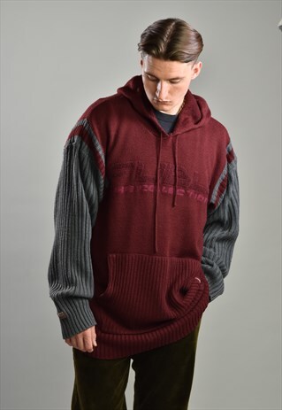 VINTAGE 1990S FUBU KNIT HOODIE