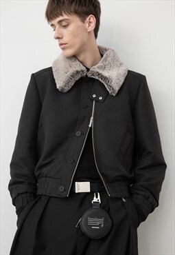 Men's fashion fur collar jacket SS2022 VOL.1