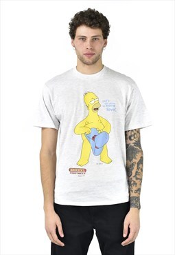 1999 Vintage The Simpsons Homer Graphic T Shirt