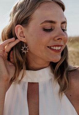 Solaris Sunburst Earrings