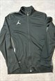 NIKE JORDAN TRACK JACKET EMBROIDERED LOGO ZIP UP JACKET