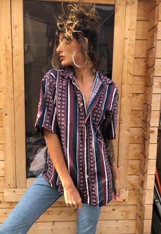 OVERSIZED RETRO 90S 80S VINTAGE UNISEX FESTIVAL SHIRT