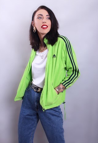 GREEN ADIDAS FLEECE