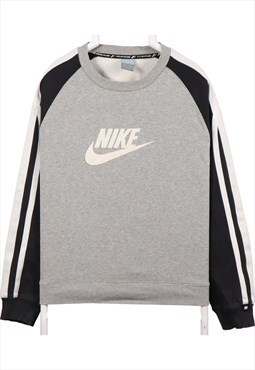 Nike 90's Spellout Logo Crewneck Heavyweight Sweatshirt Medi