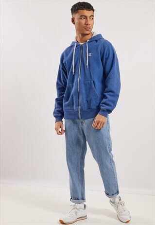 VINTAGE CHAMPION ZIP-UP HOODIE