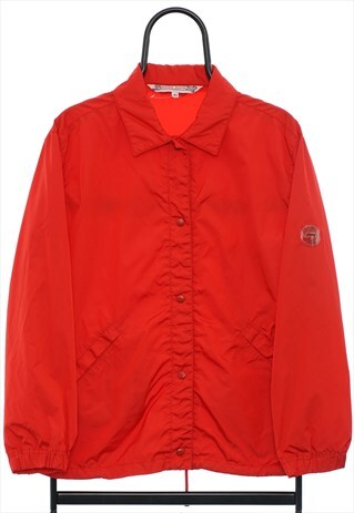 VINTAGE 90S KRIZIA JEANS RED COLLARED JACKET MENS