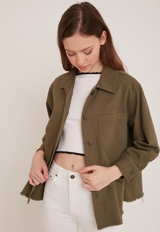 PARKA JACKET - ARMY GREEN