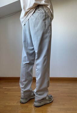 Vintage NIKE Pants Trousers Grey 